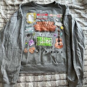 Friends TV Series Gray Crewneck Sweatshirt- Its a size medium but fits small